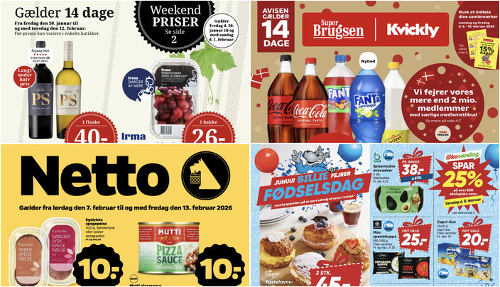 Spier PS vin til 40 kr. og fastelavnsboller til 8 kr. - Se de lokale dagligvaretilbud