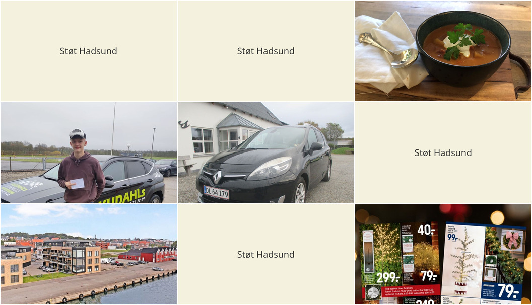 Nyt fra REMA 1000 Hadsund, Havnens fisk og grill, Nybolig Hadsund og 3 andre