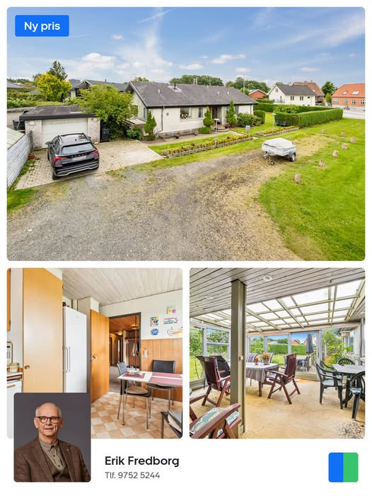 Nybolig Skive I/S annoncerer ny pris på villa i Vinde med mange muligheder