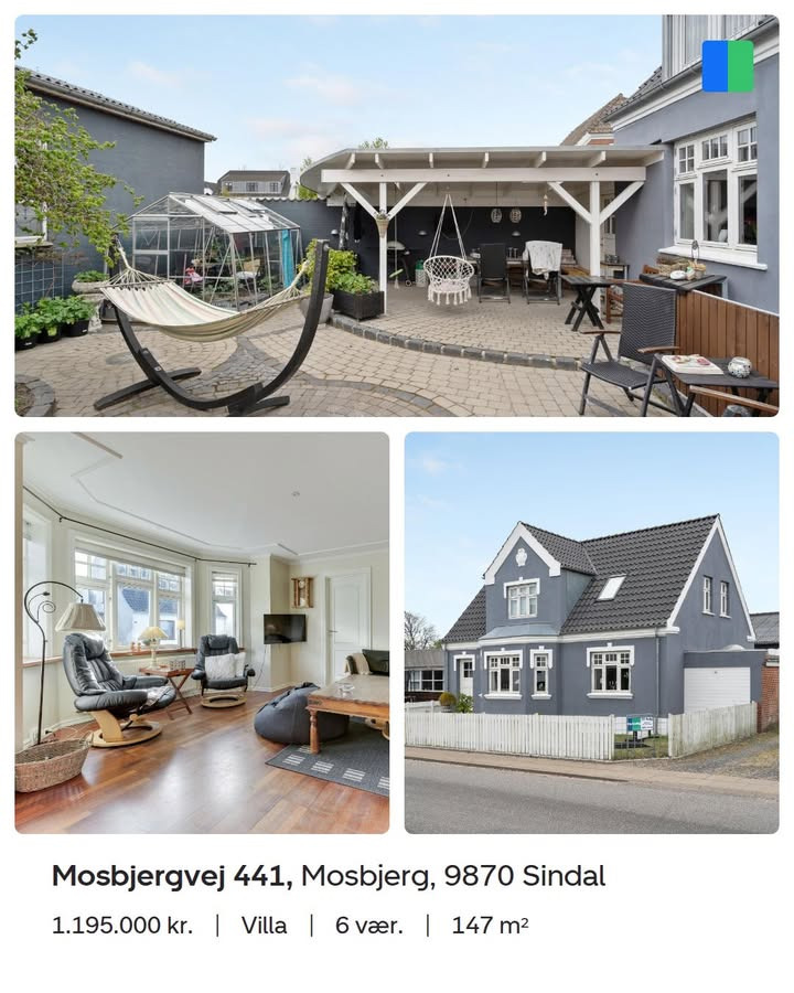 Nybolig Hjørring v/Morten Hove fremhæver villa med værksted i Mosbjerg