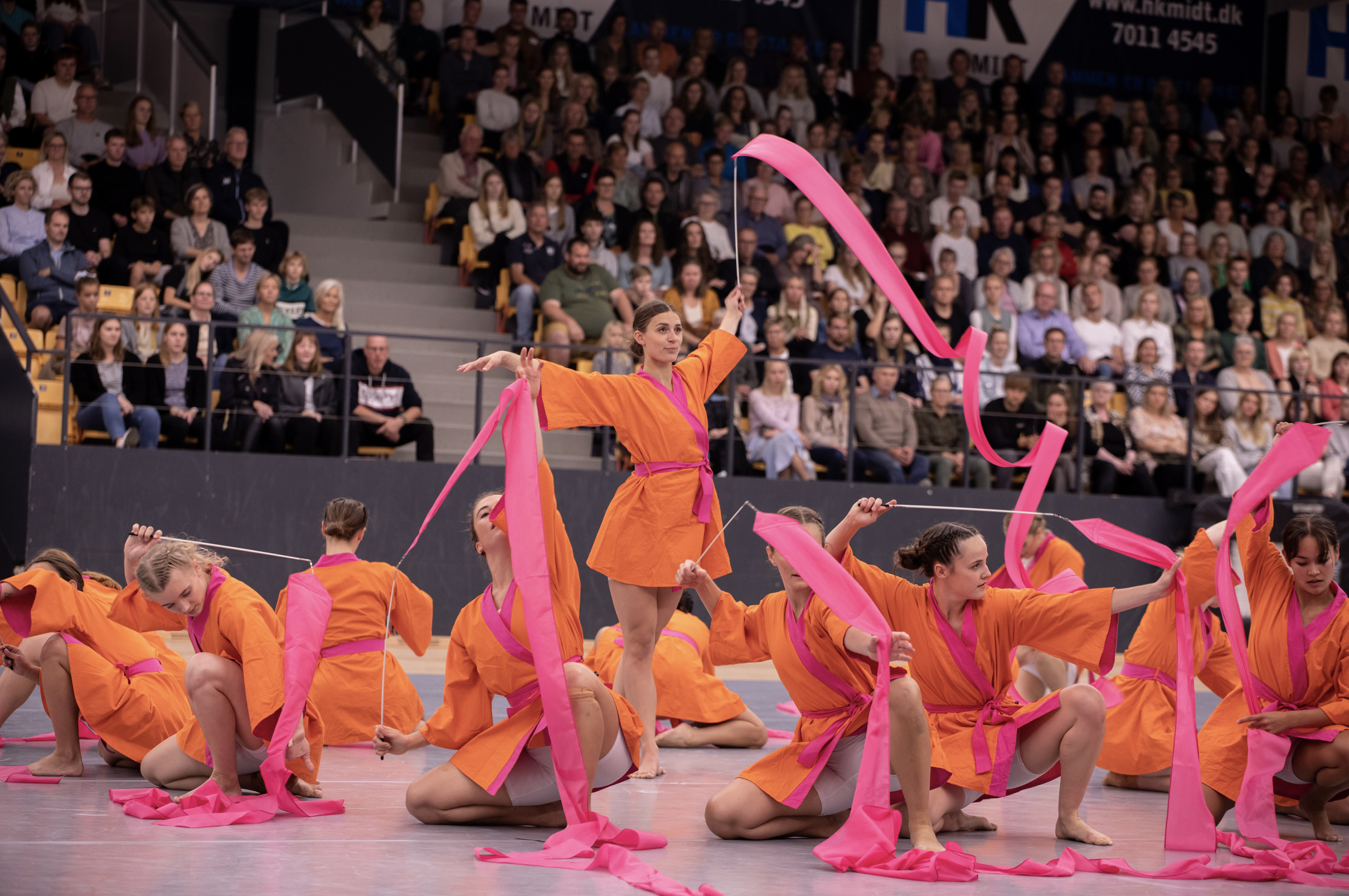 Danmarks dygtigste gymnaster slutter populær turné i Vejle