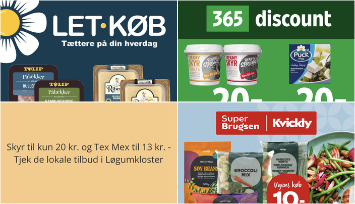 Skyr til kun 20 kr. og Tex Mex til 13 kr. - Tjek de lokale tilbud i Løgumkloster