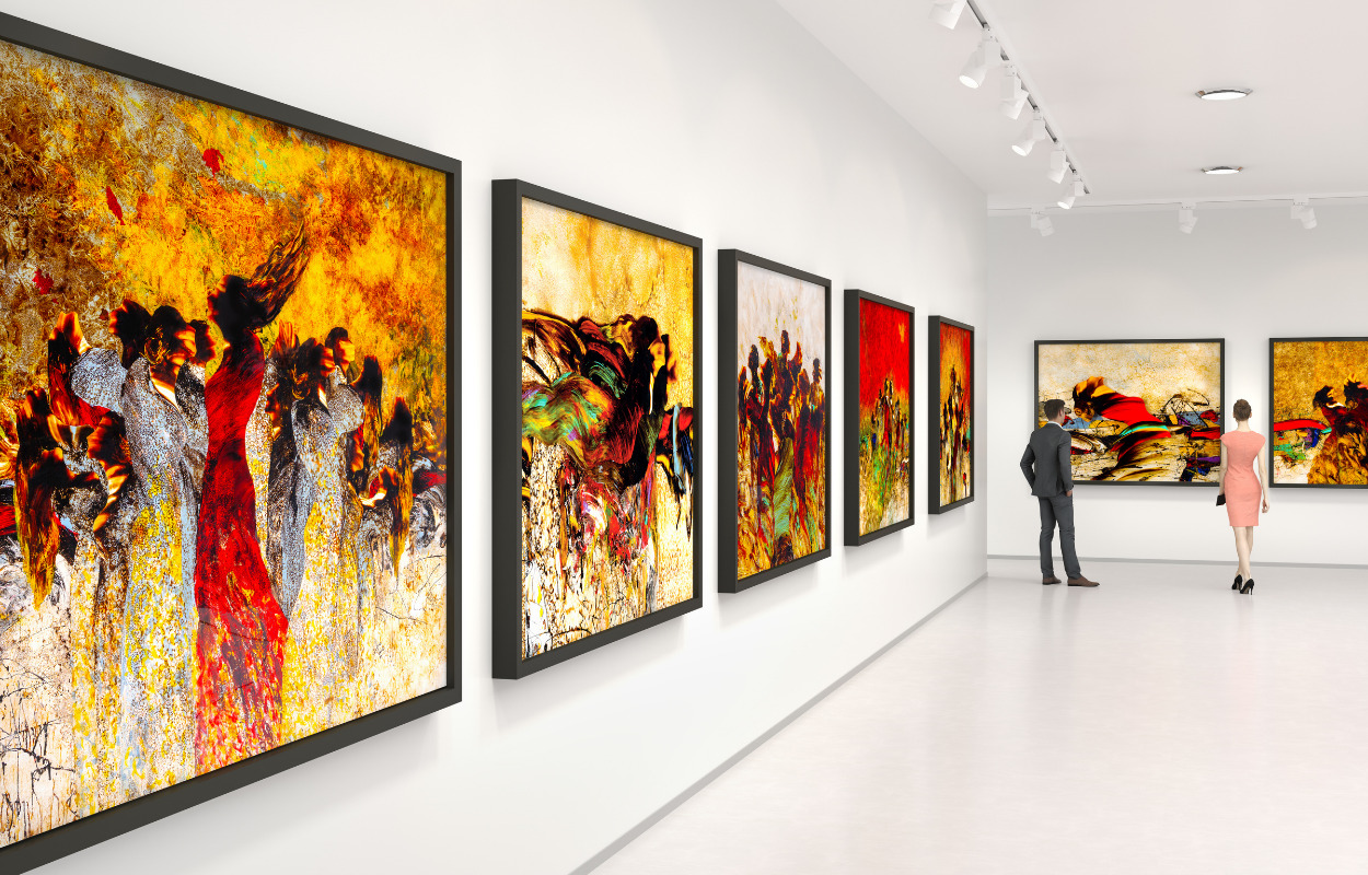 Stor kunstudstilling Skærtorsdag