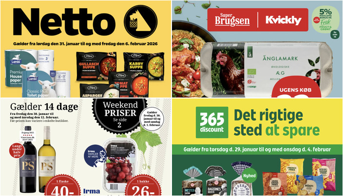 Ugens gode tilbud: Kohberg brød til 10 kr. og Spier PS vin til kun 40 kr.