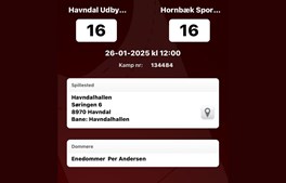 Hornbæk Sportsforening 2 sikrer uafgjort med stærk målmandspræstation og smal trup