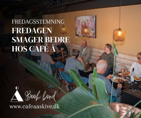 Start din weekend med nordisk-italiensk hos Café Å