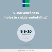 Nybolig Guderup v/ejendomsmægler Ole Bredgaard scorer 9,9 ud af 10 i sælgeranbefalinger