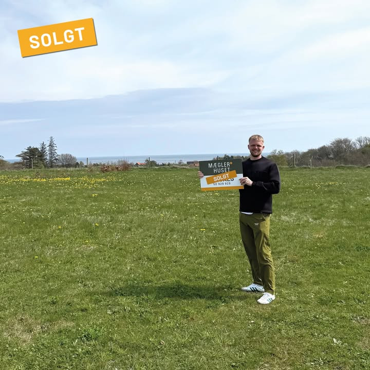 Mæglerhuset Sæby sælger udsigtsgrund på Vangkærvej på under en måned