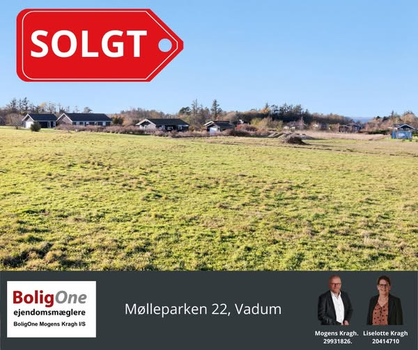 BoligOne Mogens Kragh I/S sælger sommerhusgrund i Mølleparken