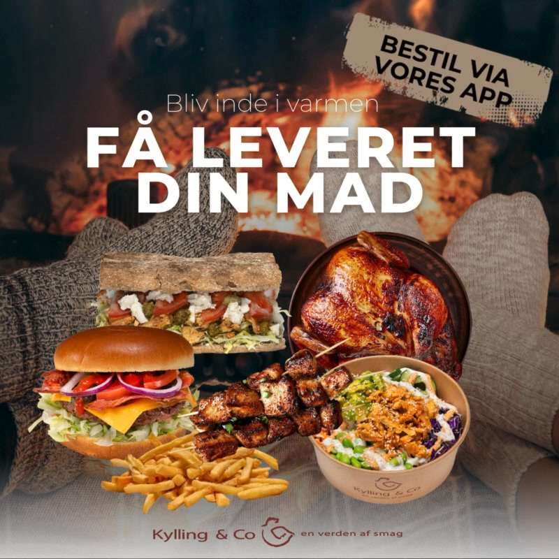Kylling & Co tilbyder hurtig levering direkte til dig for kun 19 kr. resten af januar