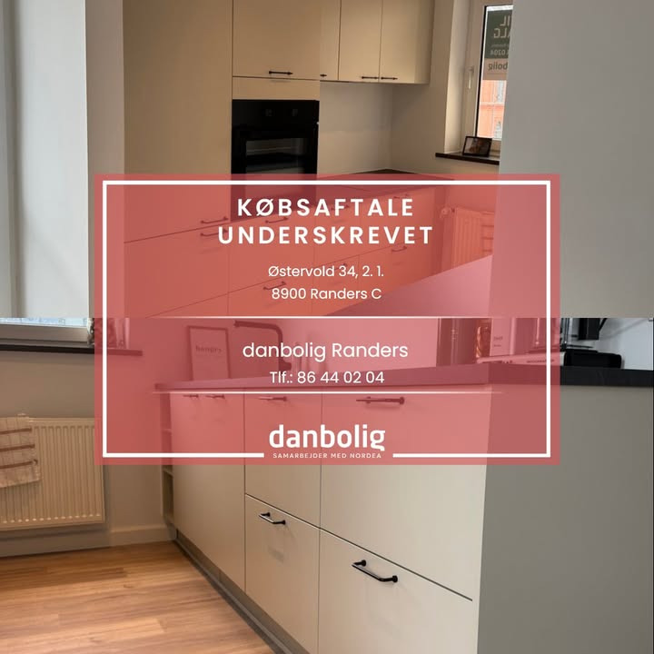 Danbolig Randers underskriver købsaftale i centrum af Randers