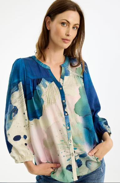 Rosengreen tilbyder flot bluse fra Infront til nedsat pris