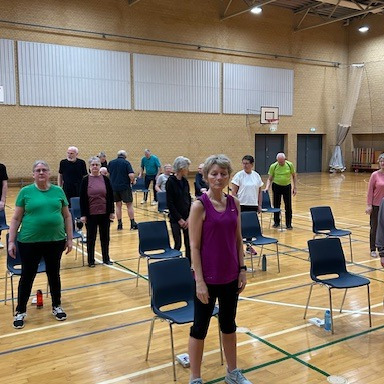 Bevægelse og fællesskab for ældre i Bjerringbro Idrætspark