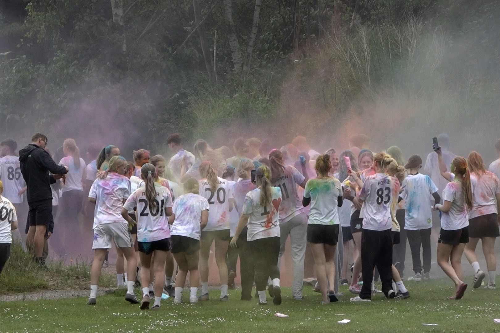 Color run skaber fest og farver for unge i Jammerbugt Kommune den 22. juni