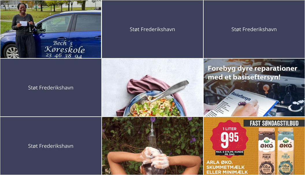 Nyt fra Rema1000 Gærumvej, Bech's Køreskole, DK Autoservice v/Leo B Andersen og 2 andre