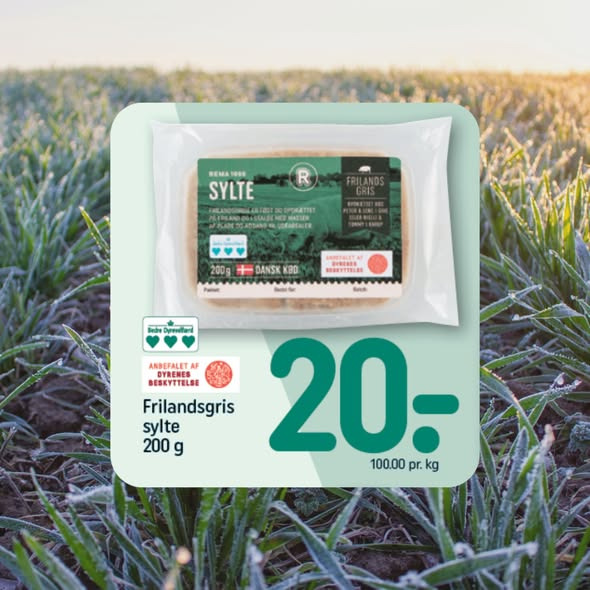 Rema 1000 Ikast fremmer dyrevelfærd til favorable priser