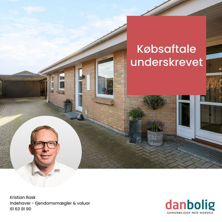 Danbolig Hjørring sikrer købsaftale på Primulavej 82