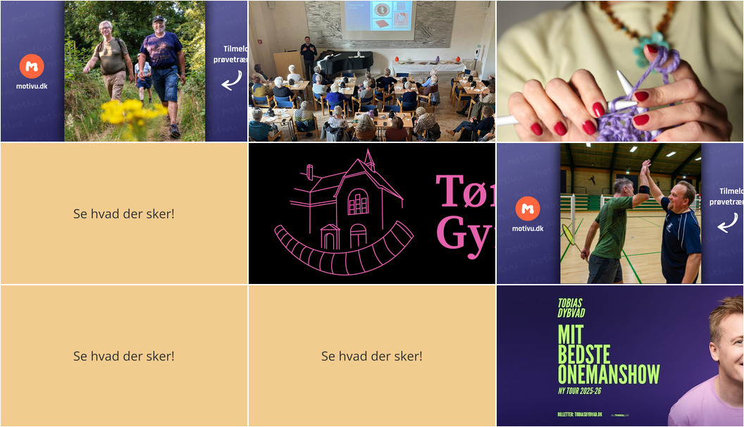 Oplevelser i Tønder i den kommende uge: Fra friske gåture til stand-up med Tobias Dybvad