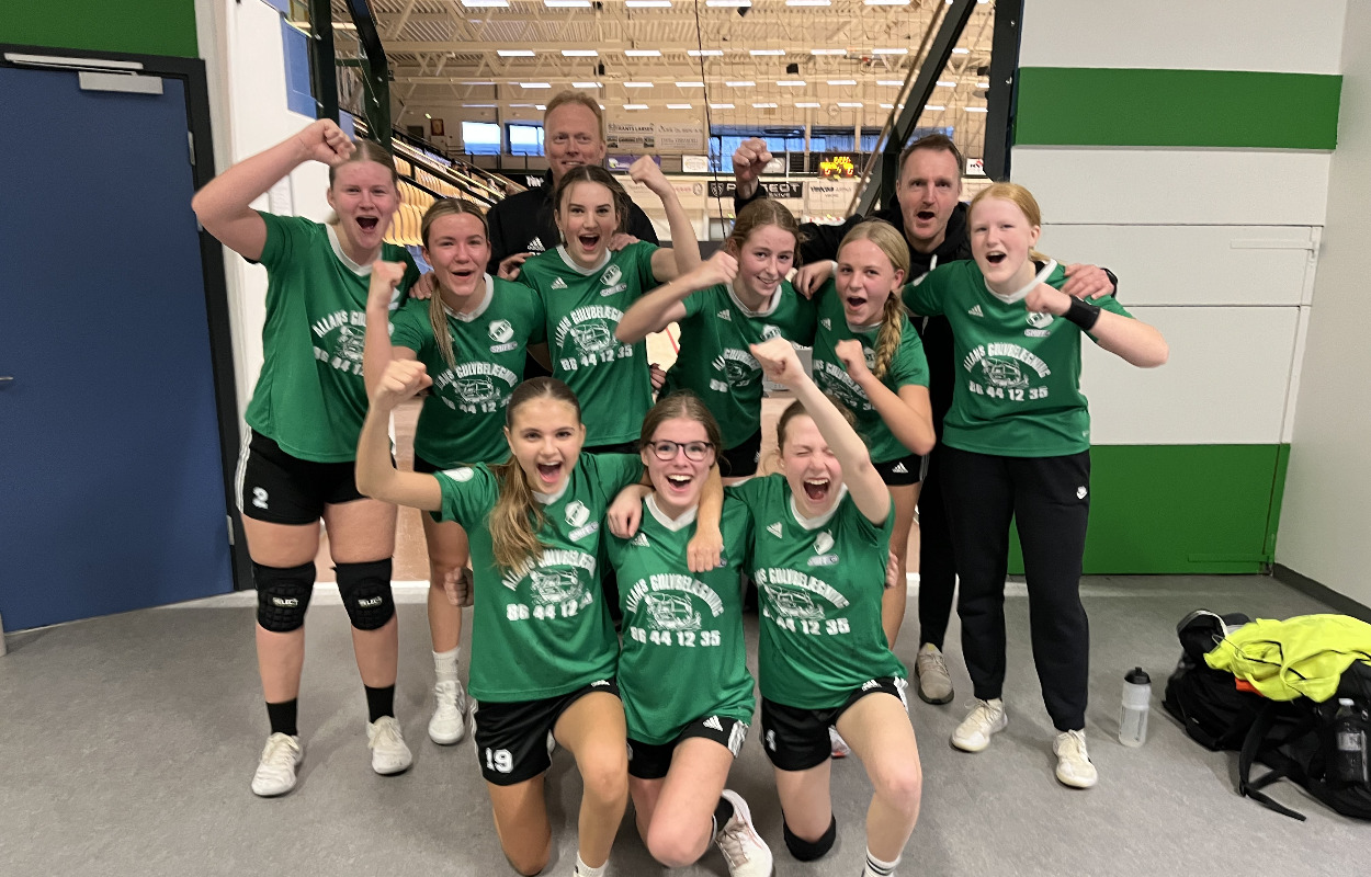 Freja Hammer var flyvende fra fløjen i Team Nordøst-sejr