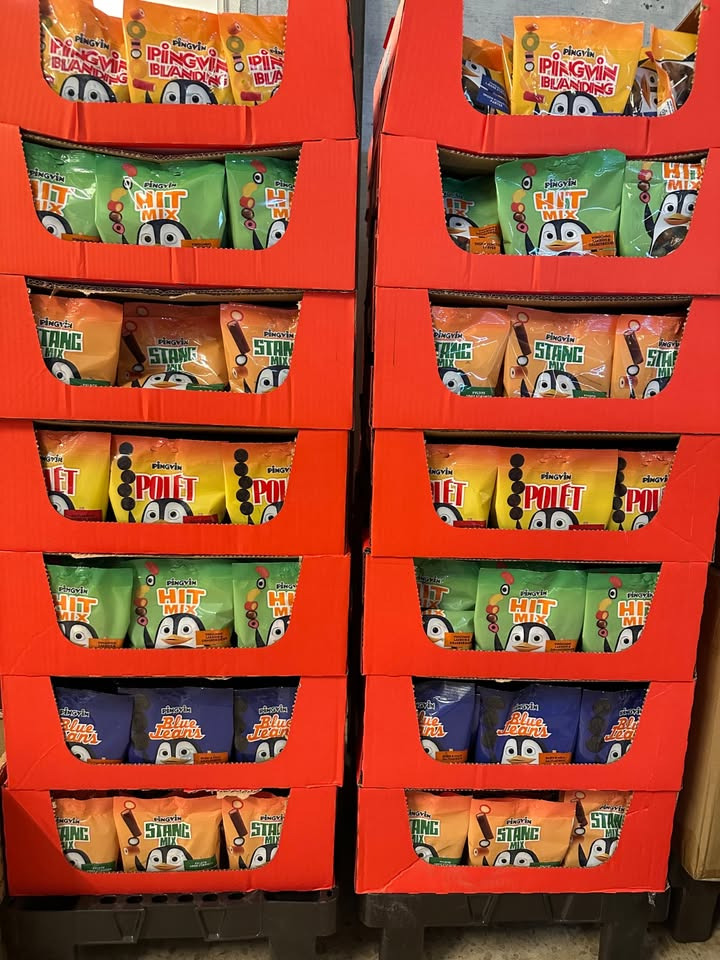 Meny Gl. Skagensvej tilbyder pingvinposer til kun 10 kr. stykket