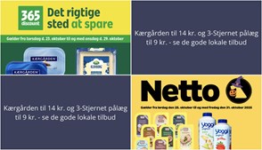 Kærgården til 14 kr. og 3-Stjernet pålæg til 9 kr. - se de gode lokale tilbud