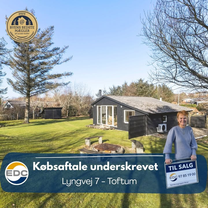 Edc Ejendomsgruppen Struer underskriver købsaftale på Lyngvej 7 og sætter ny salgsrekord i kommunen