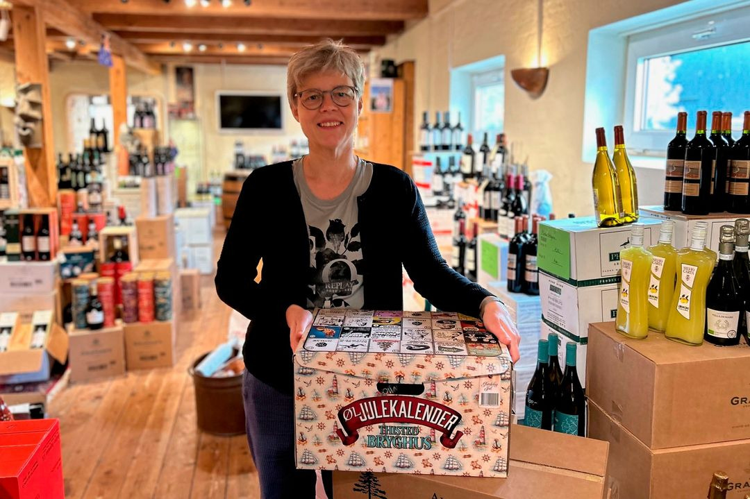 Øl-julekalender fra Thisted Bryghus klar til afhentning hos Pedersborg Vin