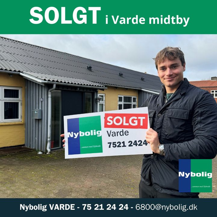 Nybolig Varde sælger ejerlejlighed i midtbyen på Nørregade 22E