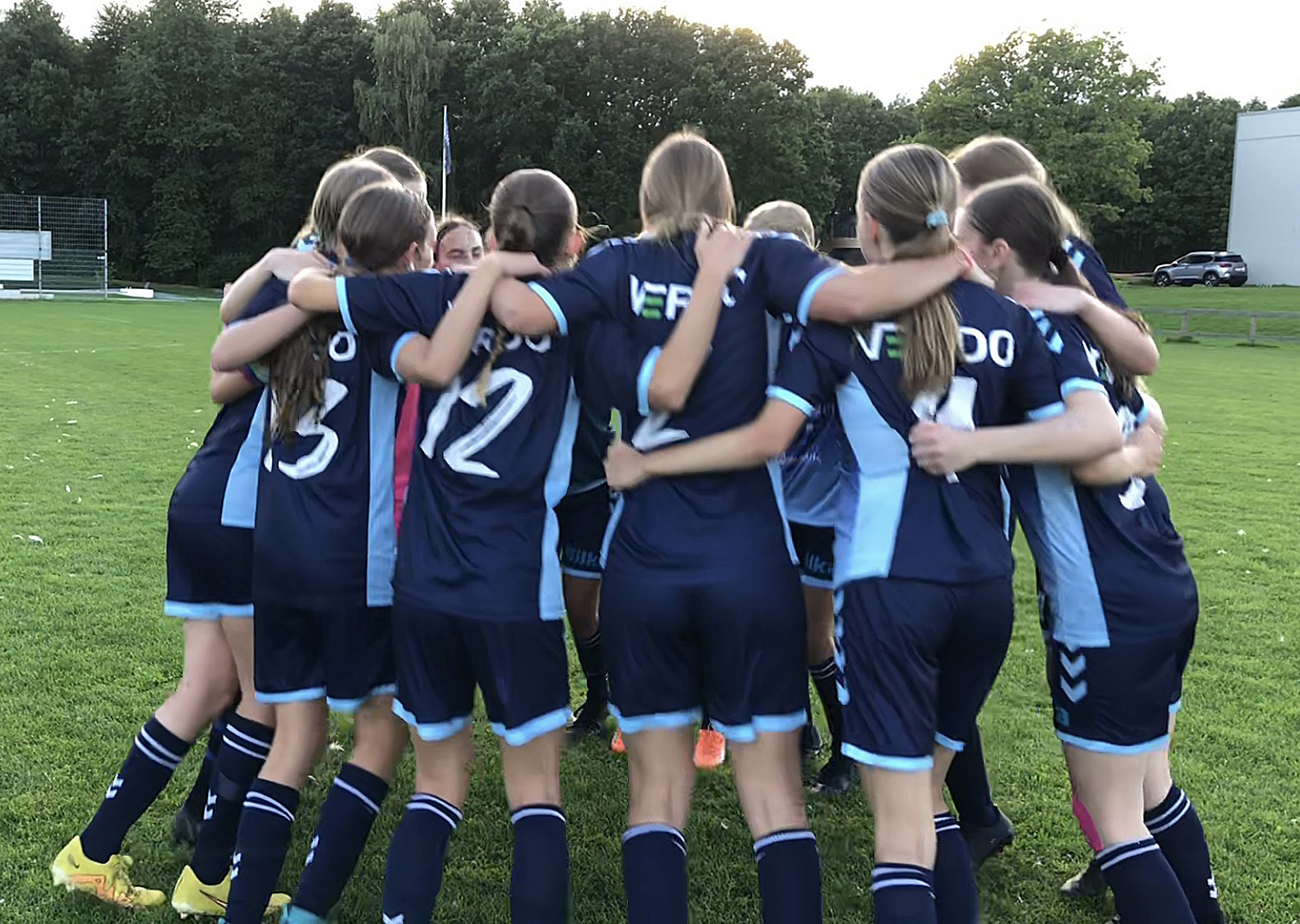 Hårdtkæmpende Randers Q-piger måtte desværre se sig slået af overmagten