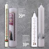 Meny Randers klar til julen med smukke kalenderlys