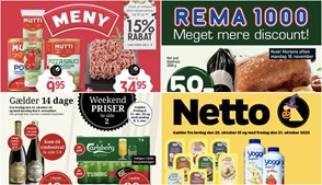 Gode lokale tilbud: Hel and til kun 59 kr. og Canaja Gold vin til 49 kr.