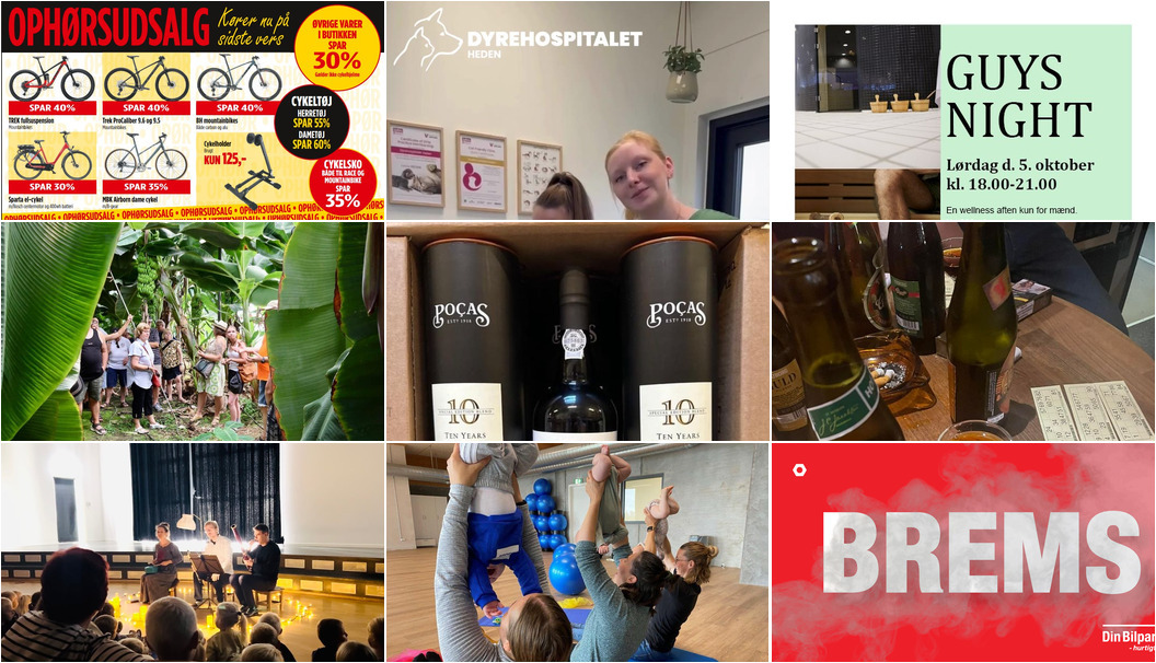 Nyt fra DGI Huset Herning, SUPERBRUGSEN HAMMERUM, Herning Svømmehal og 8 andre