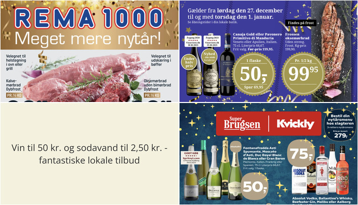 Vin til 50 kr. og sodavand til 2,50 kr. - fantastiske lokale tilbud