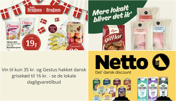 Vin til kun 35 kr. og Gestus hakket dansk grisekød til 16 kr. - se de lokale dagligvaretilbud
