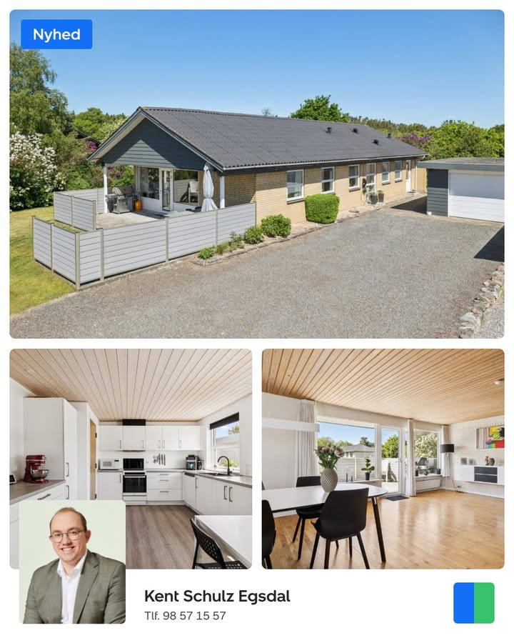 Nybolig Hadsund præsenterer velholdt villa på 125 m² i Hadsund