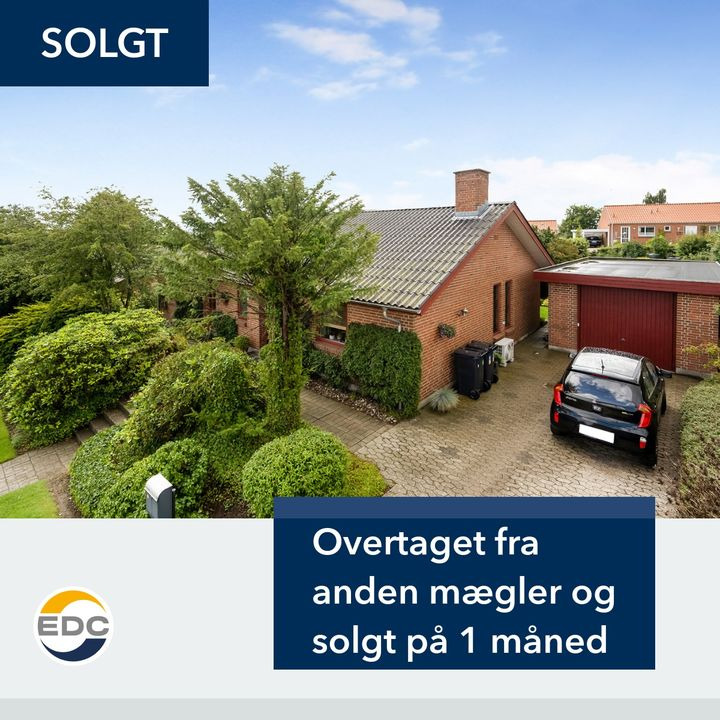 EDC Søren Jensen sælger bolig på kun 1 måned efter tidligere mægler brugte 11 måneder