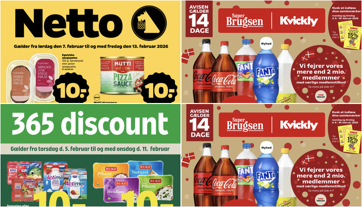 Friske appelsiner til kun 12 kr. og Buko flødeost for en flad tier - se de lokale tilbud