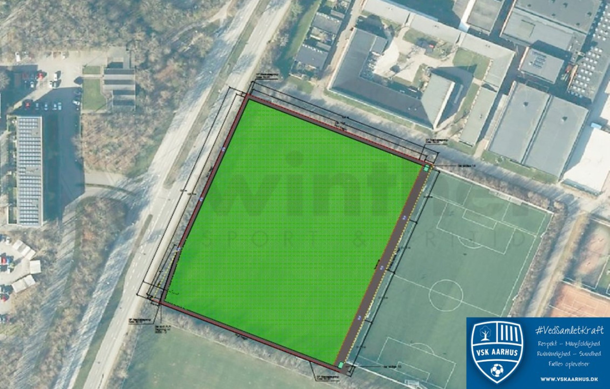 Indvielse af VSK Aarhus' nye kunstgræsbane