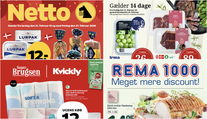 Lokale tilbud: Lurpak smør til 12 kr. og dansk ovnklar flæskesteg til kun 29,90 kr./kg