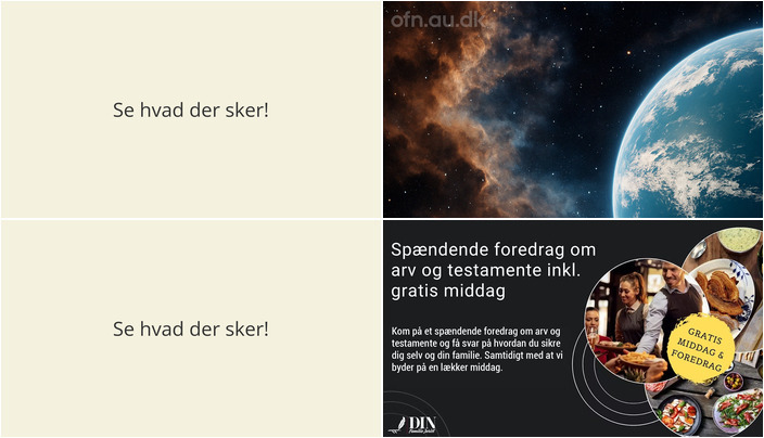 Spændende foredrag og juridisk rådgivning i Agerskov - Se hvad der sker i den kommende uge